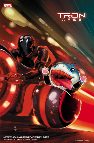 Jeff the Land Shark #5 - Rod Reis -TRON: ARES VARIANT
