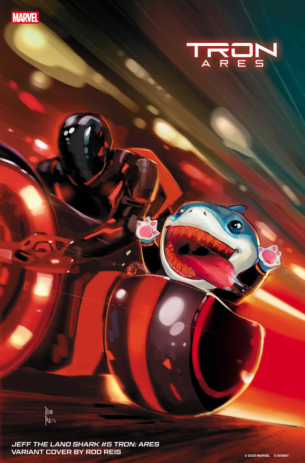 Jeff the Land Shark #5 - Rod Reis -TRON: ARES VARIANT