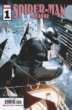Spider-Man Noir #1 - Simone Di Meo - SECOND PRINTING