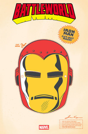 Battleworld #1 - RETRO HALLOWEEN MASK VARIANT