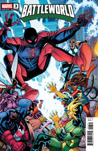 Battleworld #3 - Nick Bradshaw - 5-PART CONNECTING VARIANT C