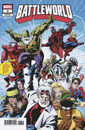 Battleworld #3 - Mike McKone - HOMAGE VARIANT