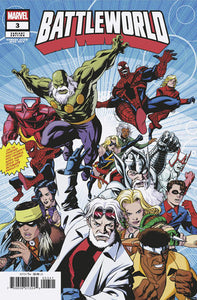 Battleworld #3 - Mike McKone - HOMAGE VARIANT
