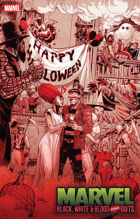 Marvel: Black, White & Blood and Guts #1 - Joshua Cassara