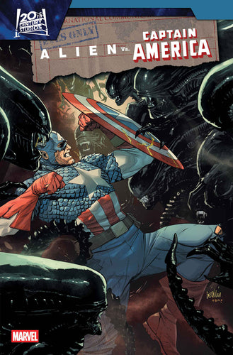 Alien vs. Captain America #1 *- Leinil Yu - COVER A