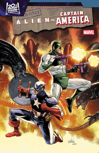 Alien vs. Captain America #3 *- Leinil Yu - COVER A