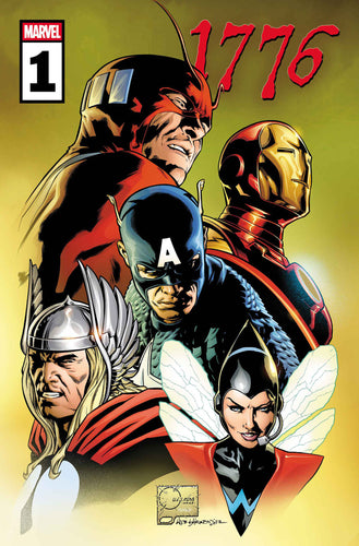 1776 #1 - Joe Quesada - AVENGERS VARIANT