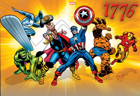 1776 #1 - Steve Rude - WRAPAROUND VARIANT