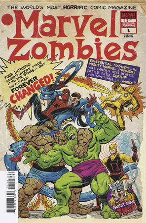 Marvel Zombies: Red Band #1 - Scott Koblish - RETRO ZOMBIE VARIANT