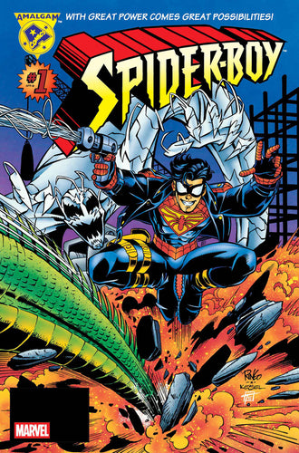 MARVEL/DC: Spider-Boy #1 - Mike Wierengo - AMALGAM UNIVERSE FACSIMILE EDITION
