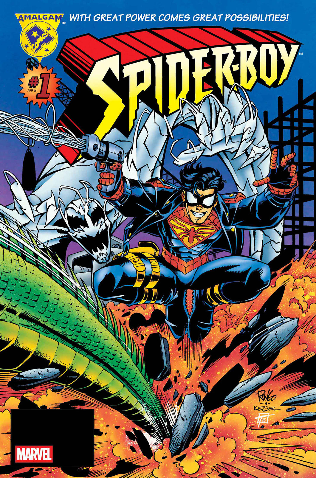 MARVEL/DC: Spider-Boy #1 - Mike Wierengo - AMALGAM UNIVERSE FACSIMILE EDITION