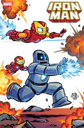 Iron Man #1 - Skottie Young - 4-PART CONNECTING VARIANT