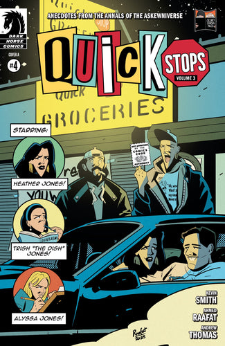 Quick Stops Volume 3 #4 Cover A - Ahmed Raafat