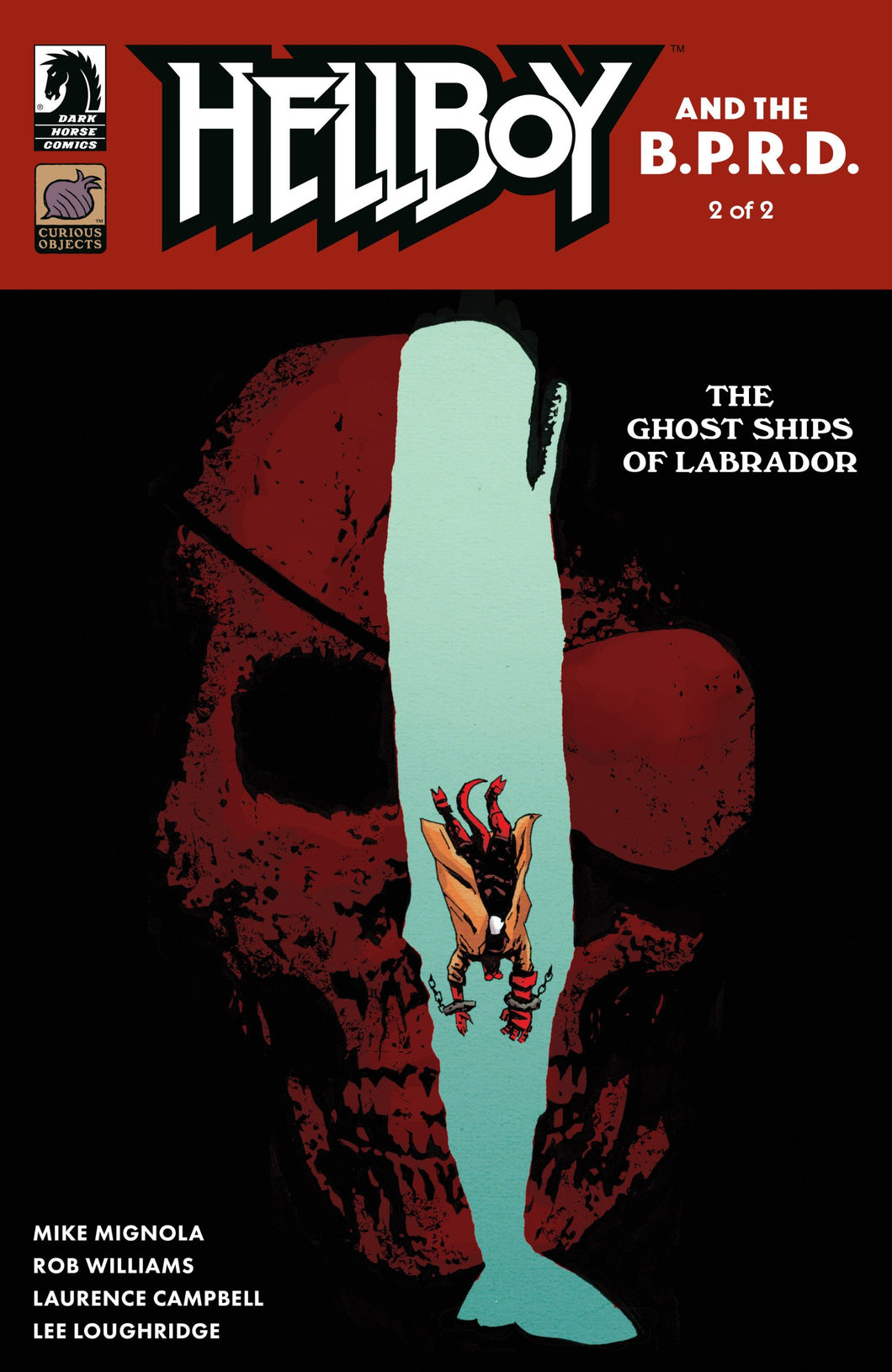 Hellboy and the B.P.R.D.: The Ghost Ships of Labrador #2 Cover A - Laurence Campbell