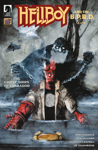 Hellboy and the B.P.R.D.: The Ghost Ships of Labrador #2 Cover B - Daniele Serra