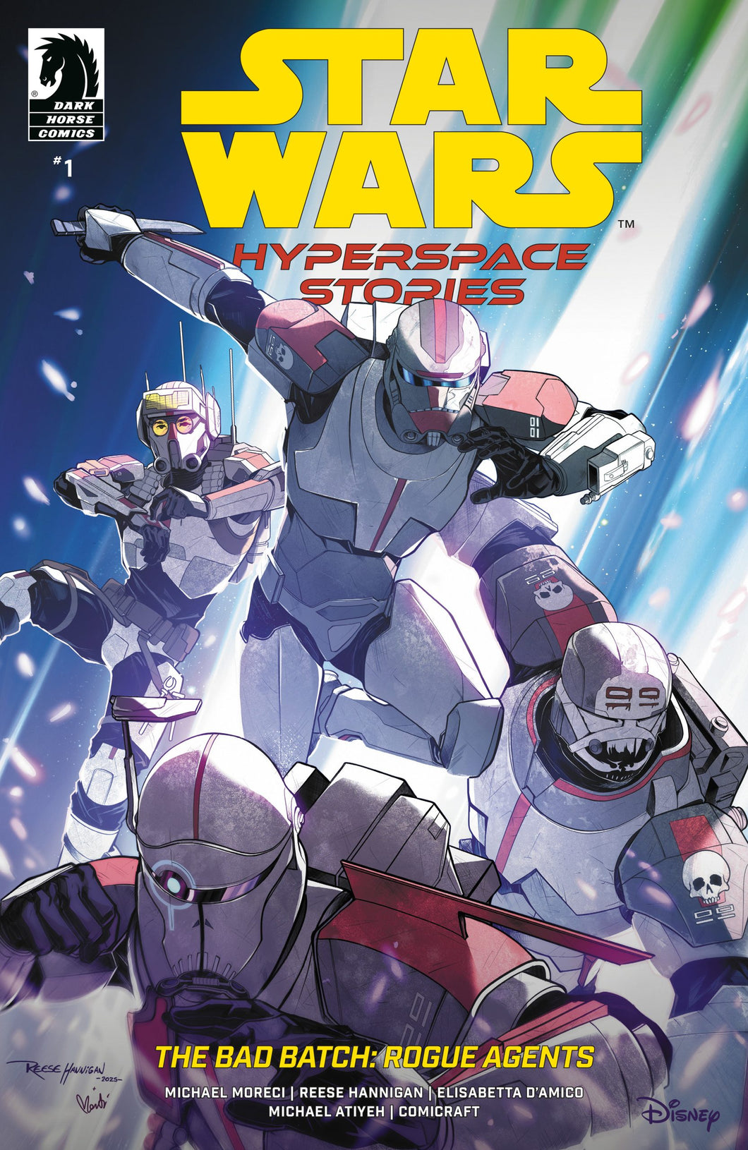 Star Wars: Hyperspace Stories - The Bad Batch: Rogue Agents #1 Cover C - Reese Hannigan