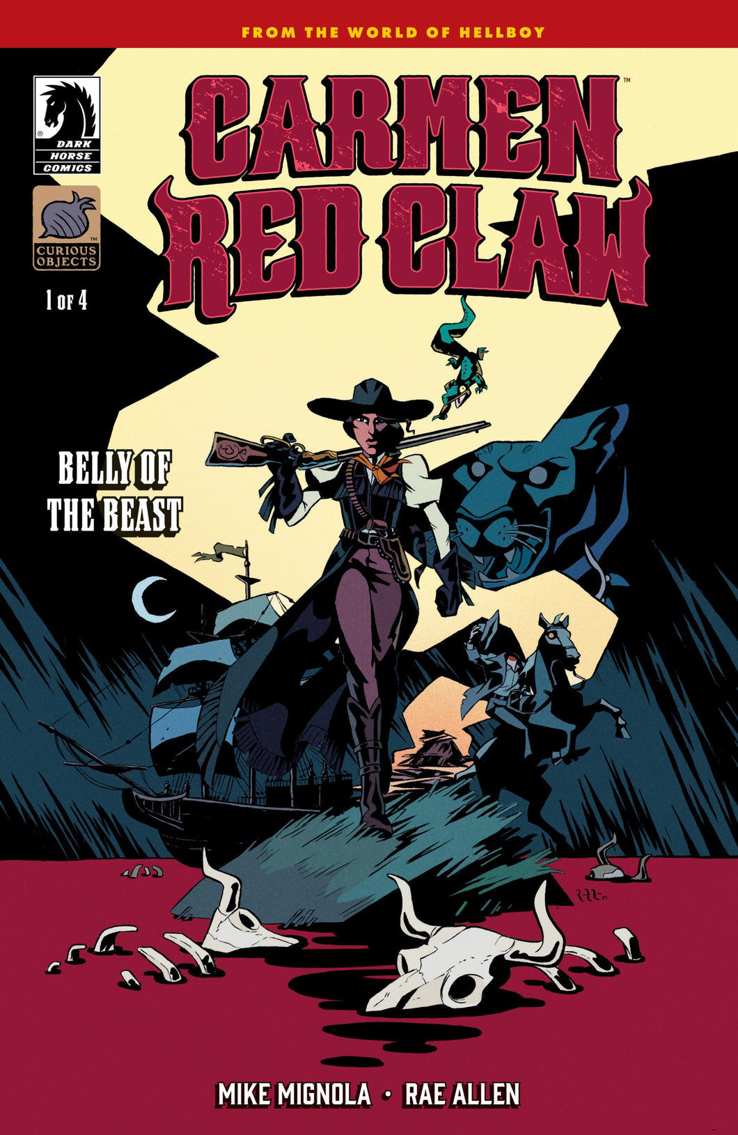 Carmen Red Claw: Belly of the Beast #1 Cover A - Rae Allen