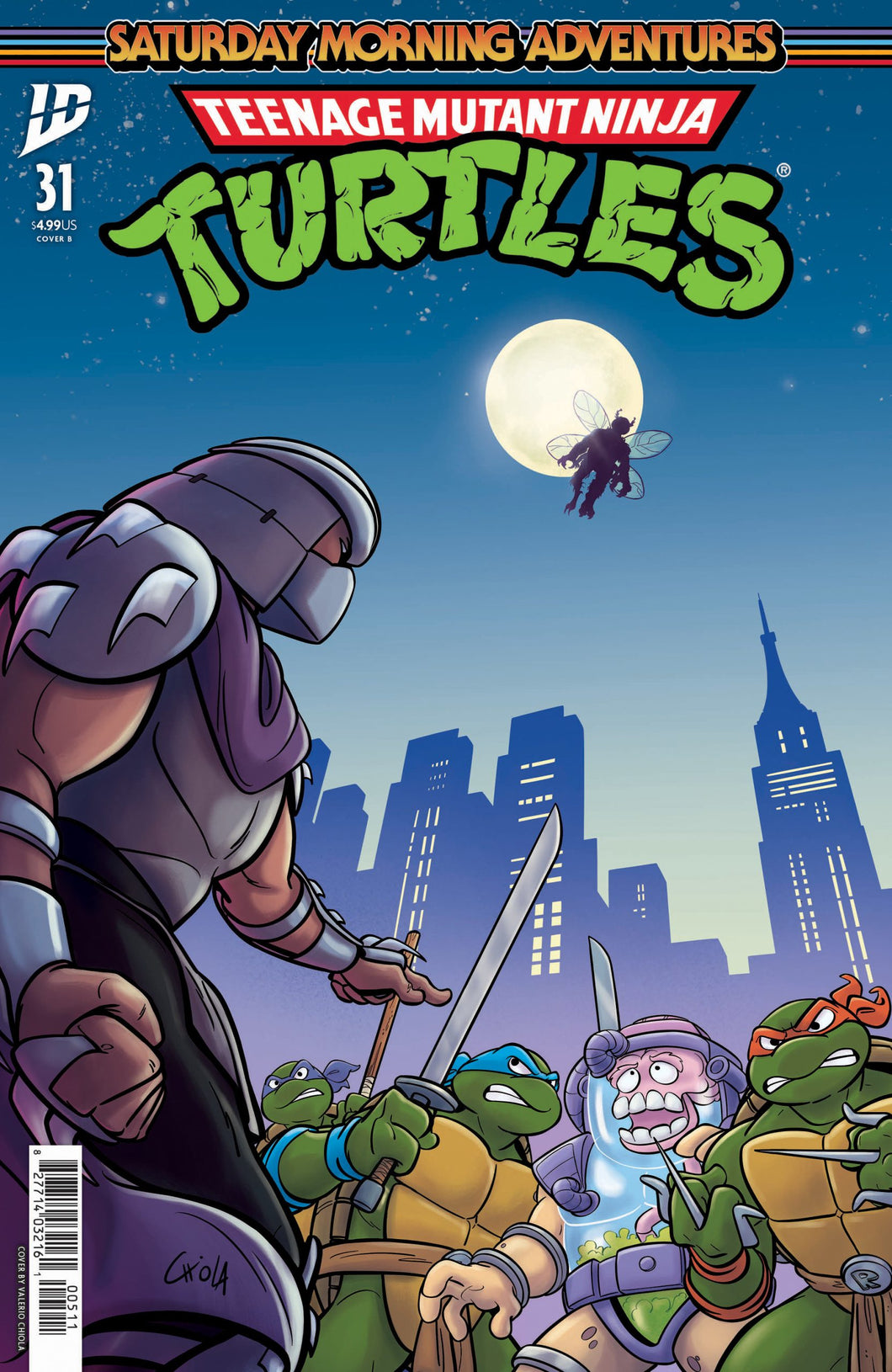 Teenage Mutant Ninja Turtles: Saturday Morning Adventures Continued #31 Cover B - Valerio Chiola