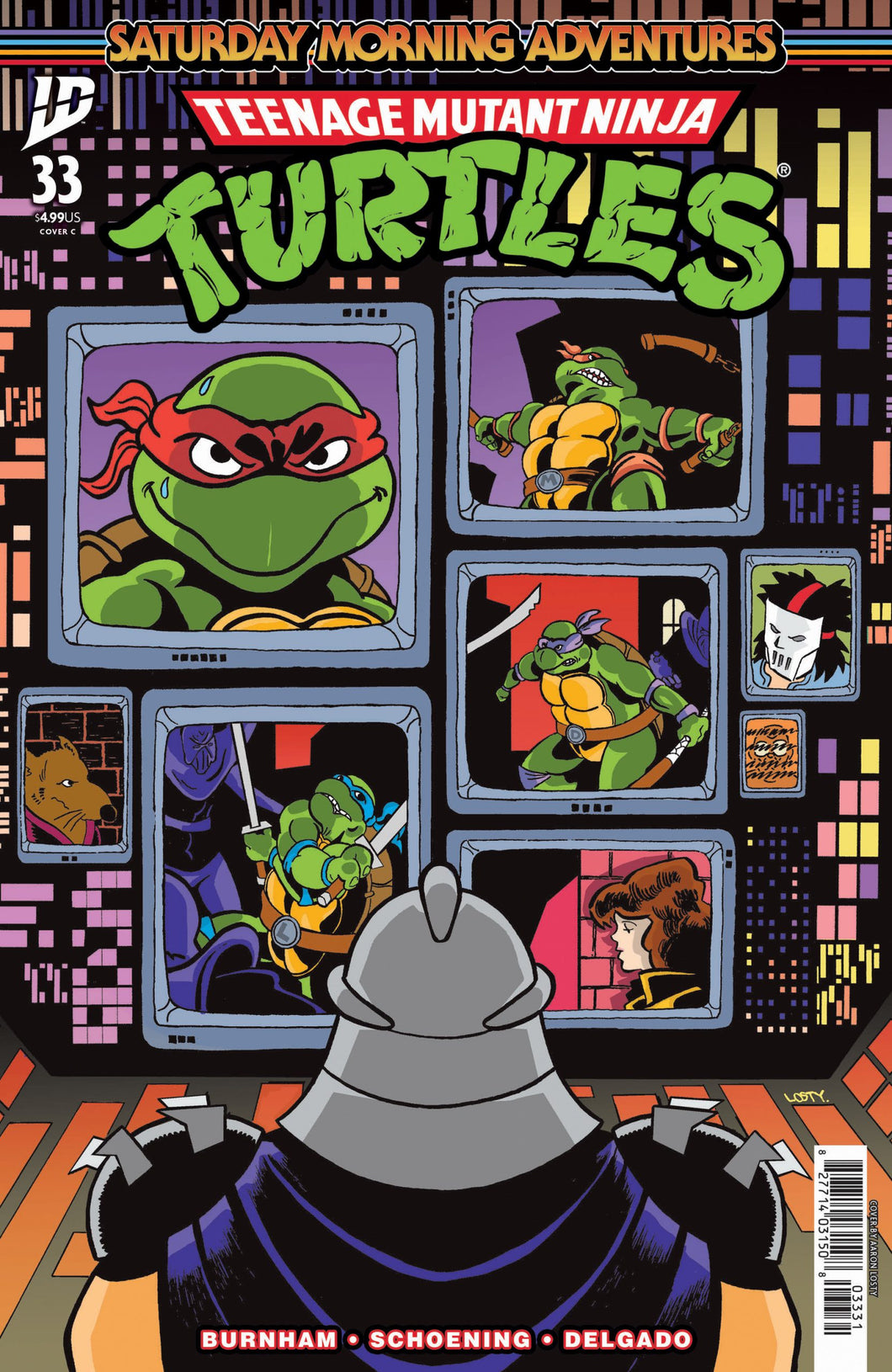 Teenage Mutant Ninja Turtles: Saturday Morning Adventures Continued #33 Cover C - Losty