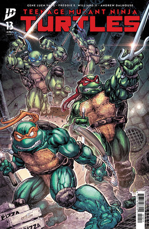 Teenage Mutant Ninja Turtles #13 Cover A - Freddie E. Williams II