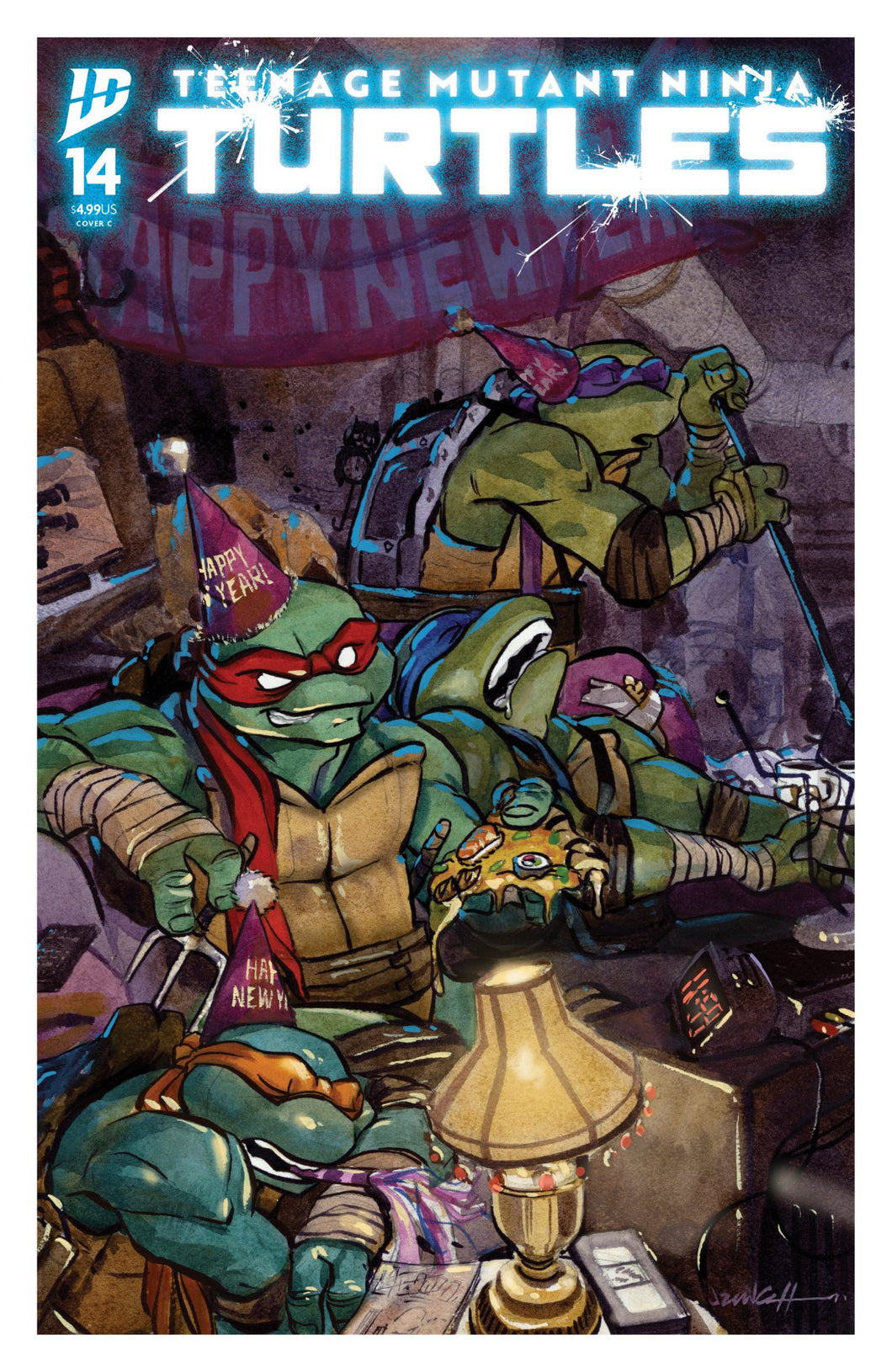 Teenage Mutant Ninja Turtles #14 Cover C - Jared Cullum