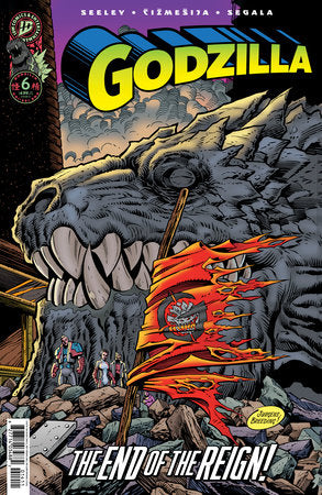 Godzilla #6 Cover D - Dan Jurgens - DEATH OF SUPERMAN HOMAGE VARIANT