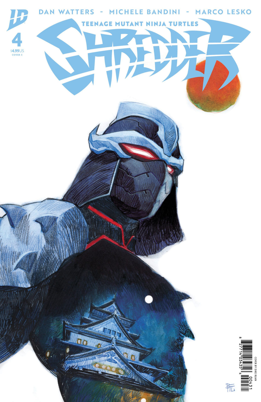 Teenage Mutant Ninja Turtles: Shredder #4 Cover C - Dike Ruan