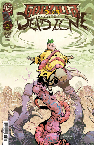 Godzilla: Escape The Deadzone #3 Cover B - Patricio  Delpeche
