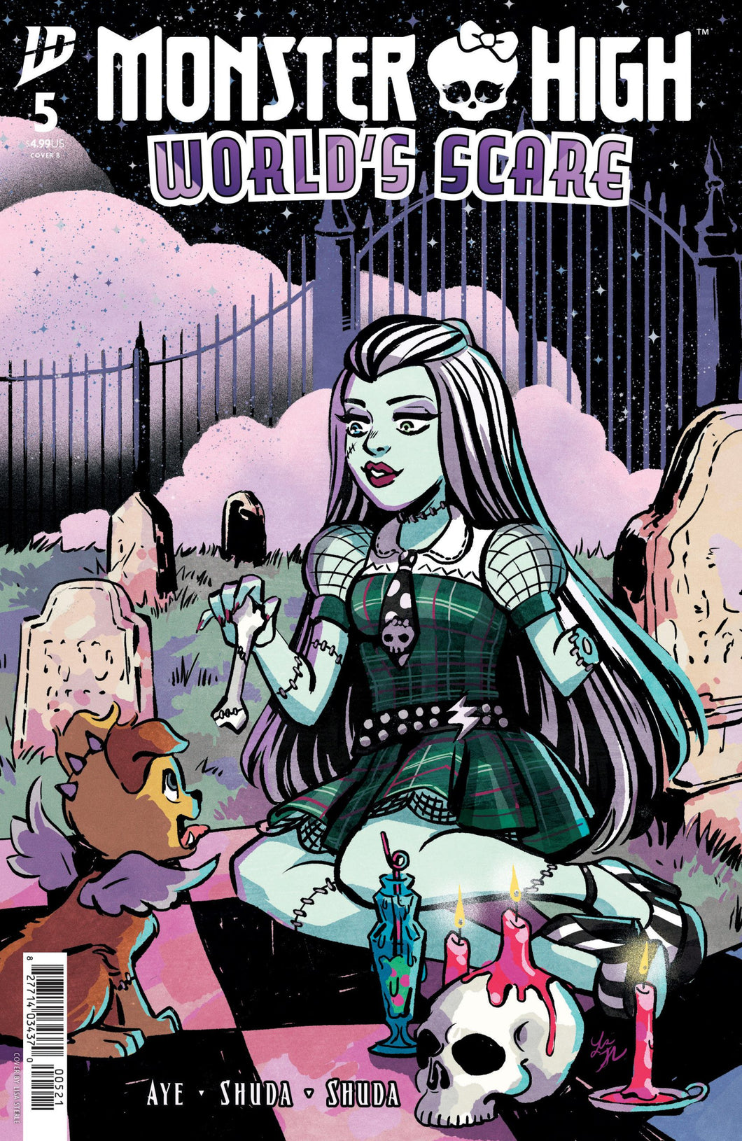 Monster High: World's Scare #5 Cover B - Lisa  Sterle