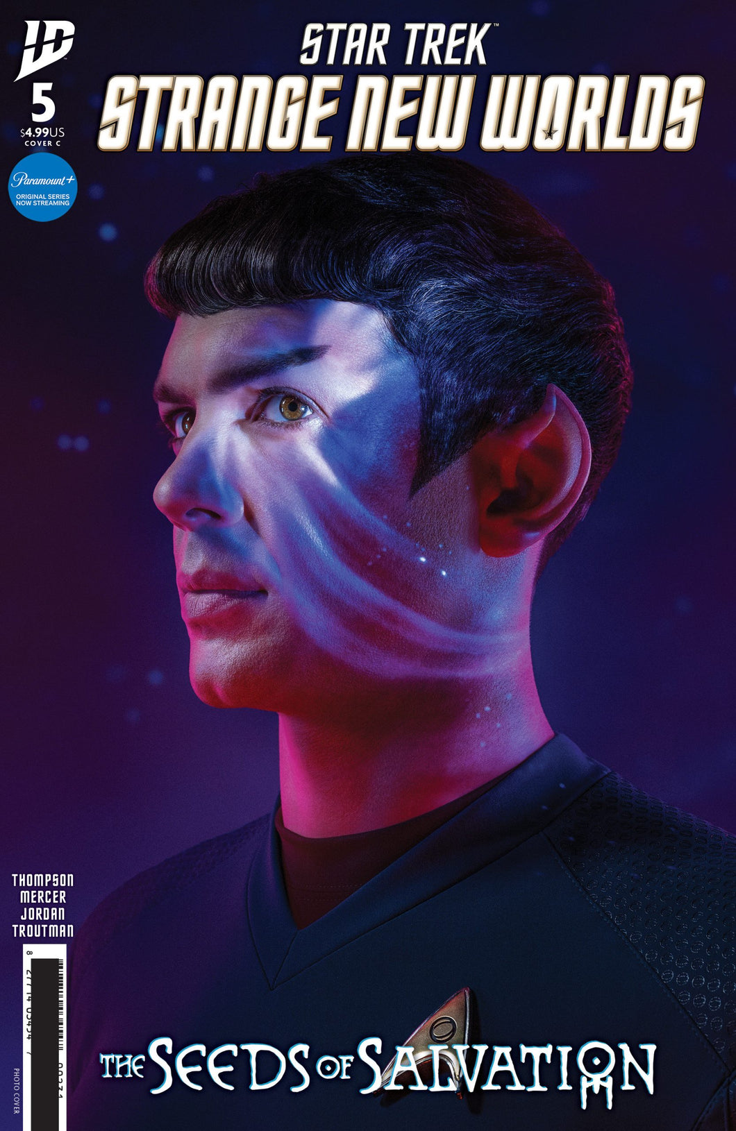 Star Trek: Strange New Worlds - The Seeds of Salvation #5 Cover C - PHOTO VARIANT