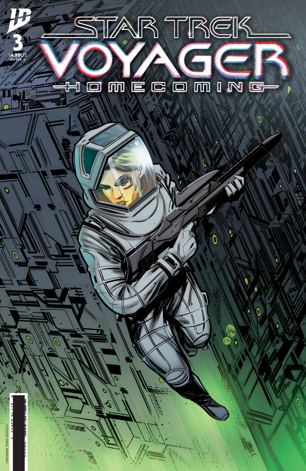 Star Trek: Voyager - Homecoming #3 Cover A - Angel Hernandez