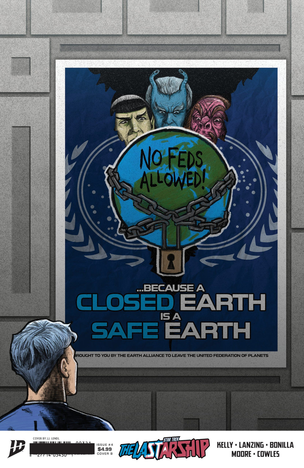 Star Trek: The Last Starship #4 Cover B - J.J. Lendl