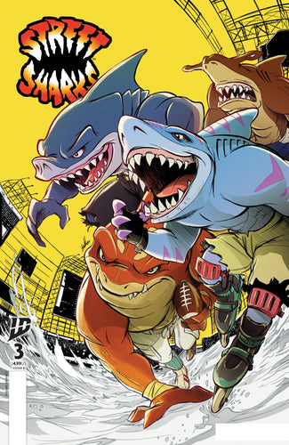 Street Sharks #3 Cover B - Santtos