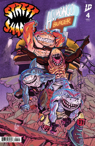Street Sharks #4 Cover B - Vincenzo Federici