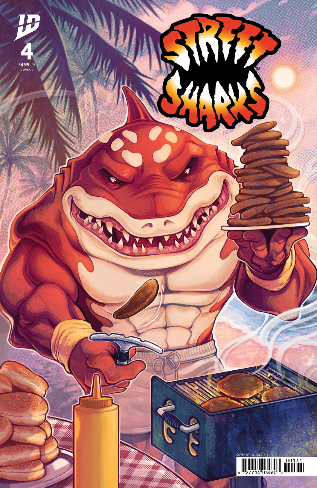 Street Sharks #4 Cover C - Elizabeth Beals
