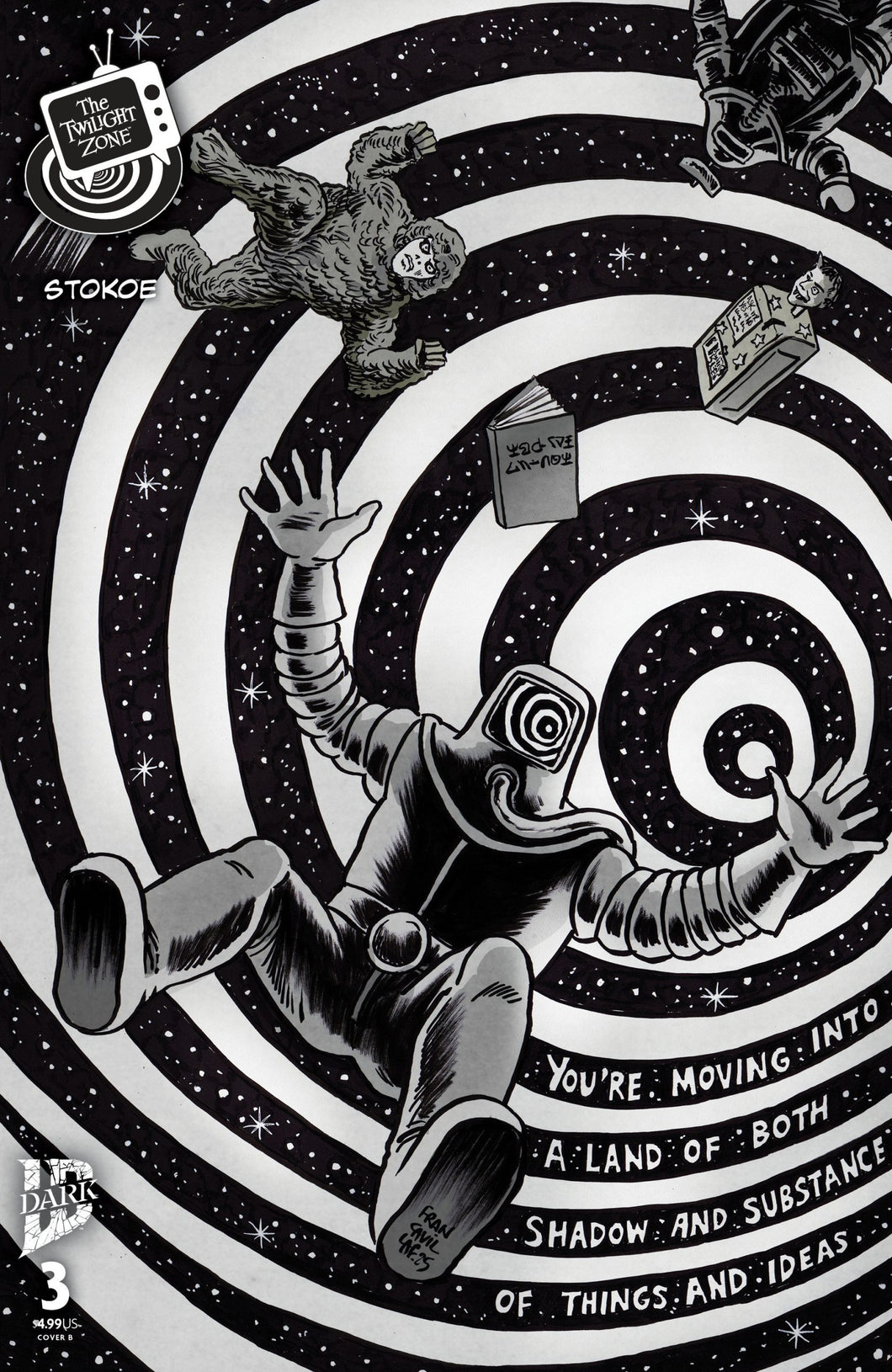 Twilight Zone #3 Cover B - Francesco Francavilla