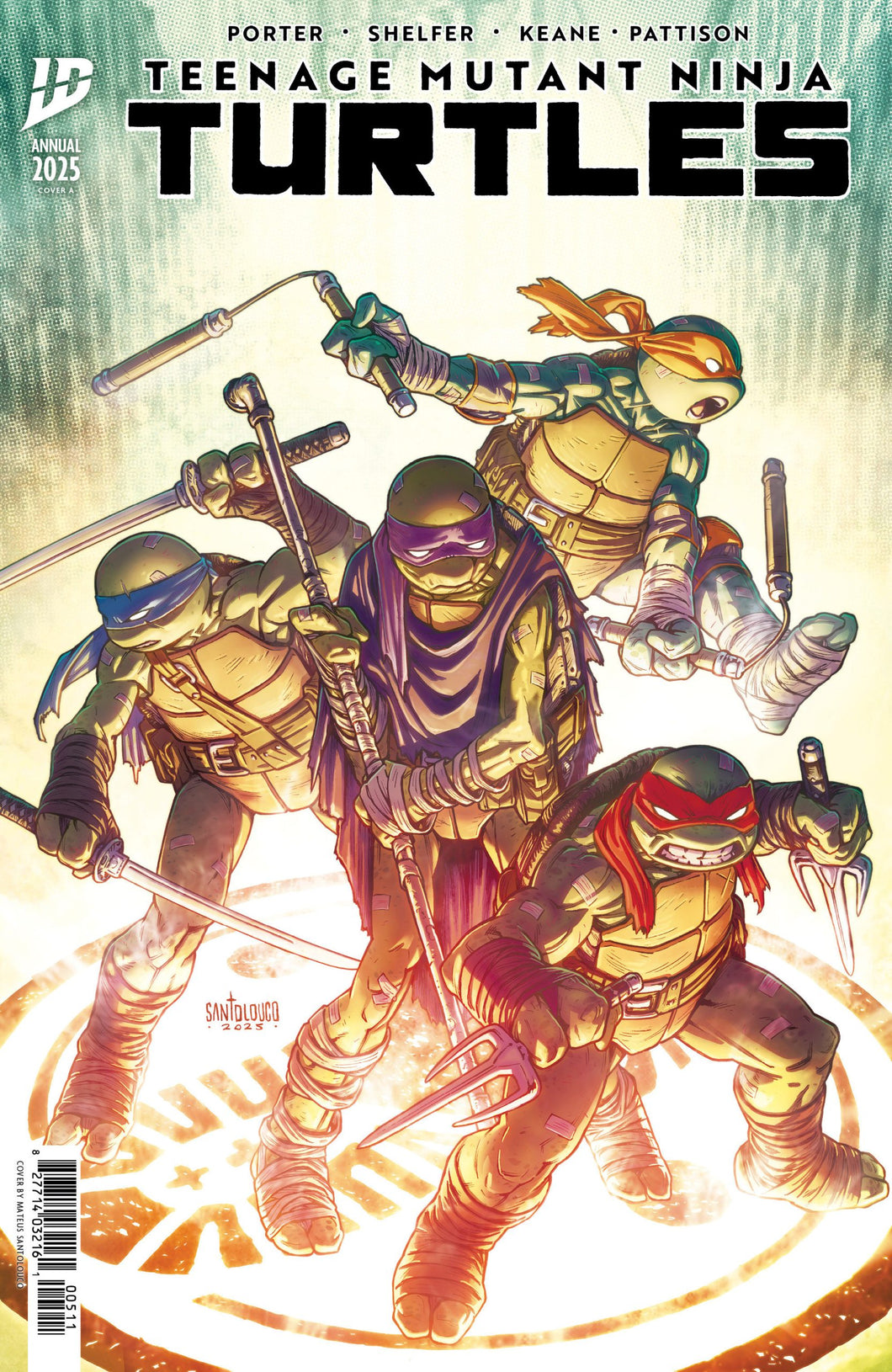 Teenage Mutant Ninja Turtles: Annual 2025 #1 Cover A - Mateus Santolouco