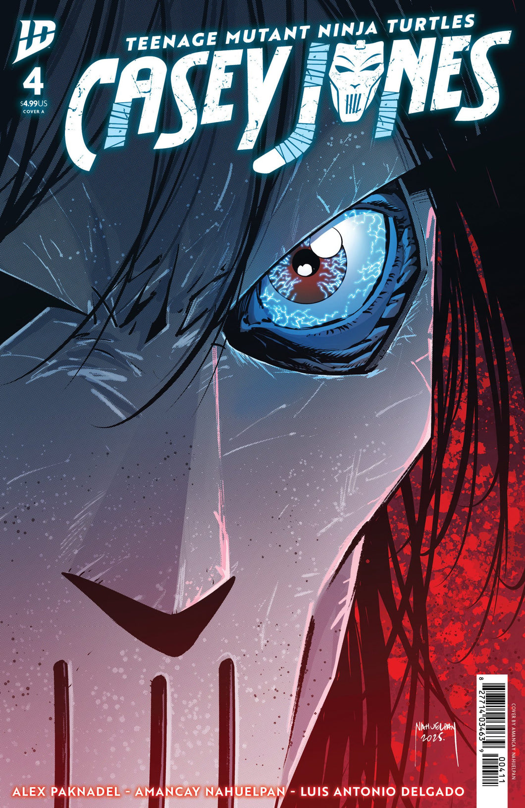 Teenage Mutant Ninja Turtles: Casey Jones #4 Cover A - Amancay Nahuelpan