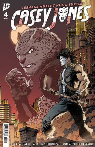 Teenage Mutant Ninja Turtles: Casey Jones #4 Cover B - Sid Kotian