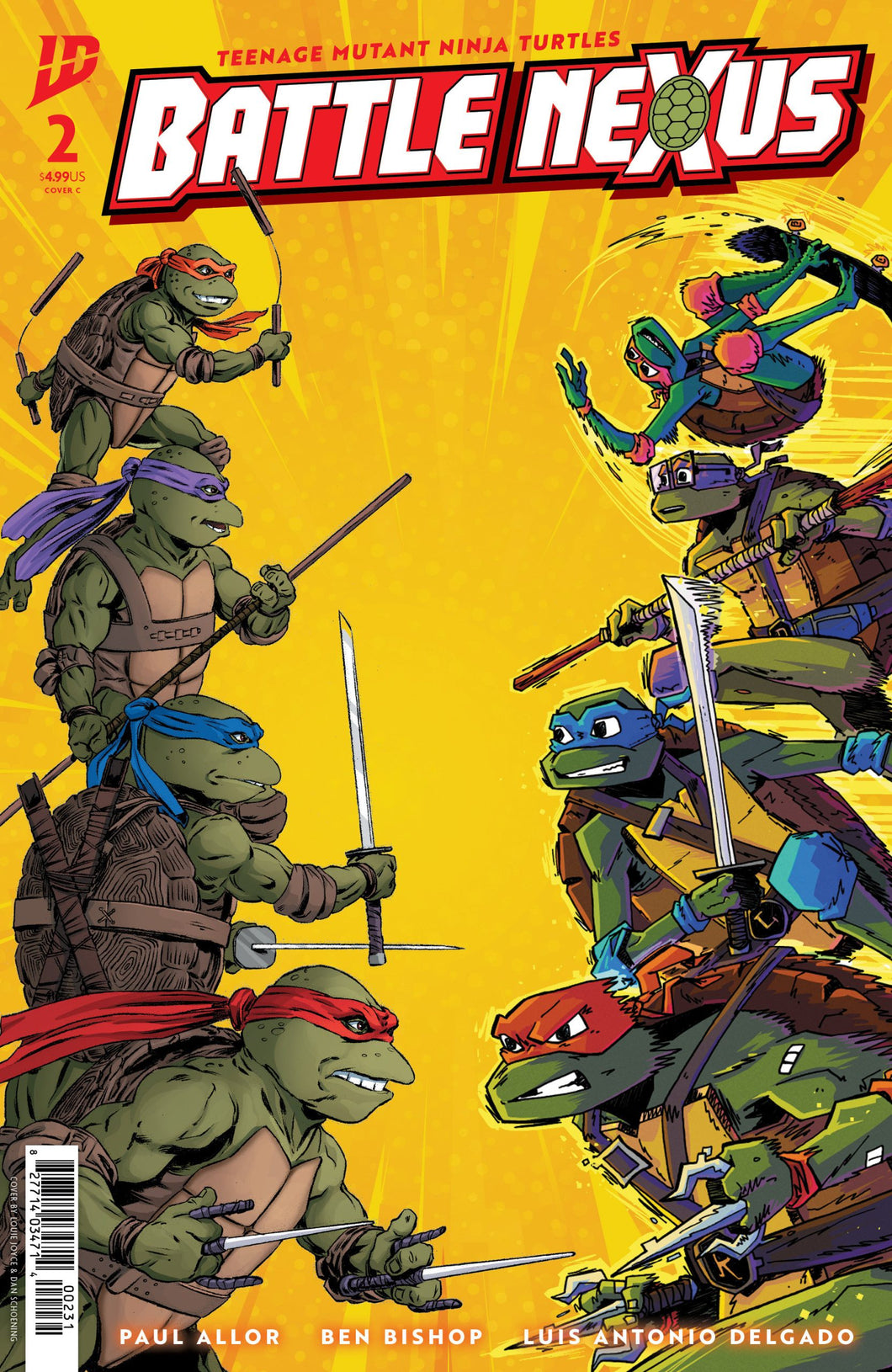 Teenage Mutant Ninja Turtles: Battle Nexus #2 Cover C - Louie Joyce