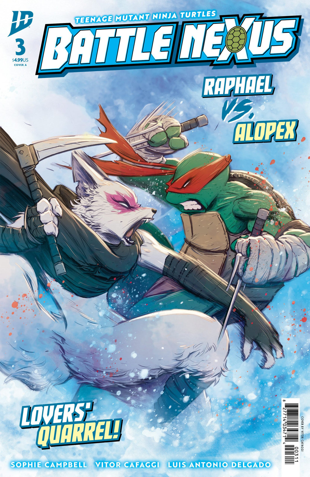 Teenage Mutant Ninja Turtles: Battle Nexus #3 Cover A - Vitor Cafaggi