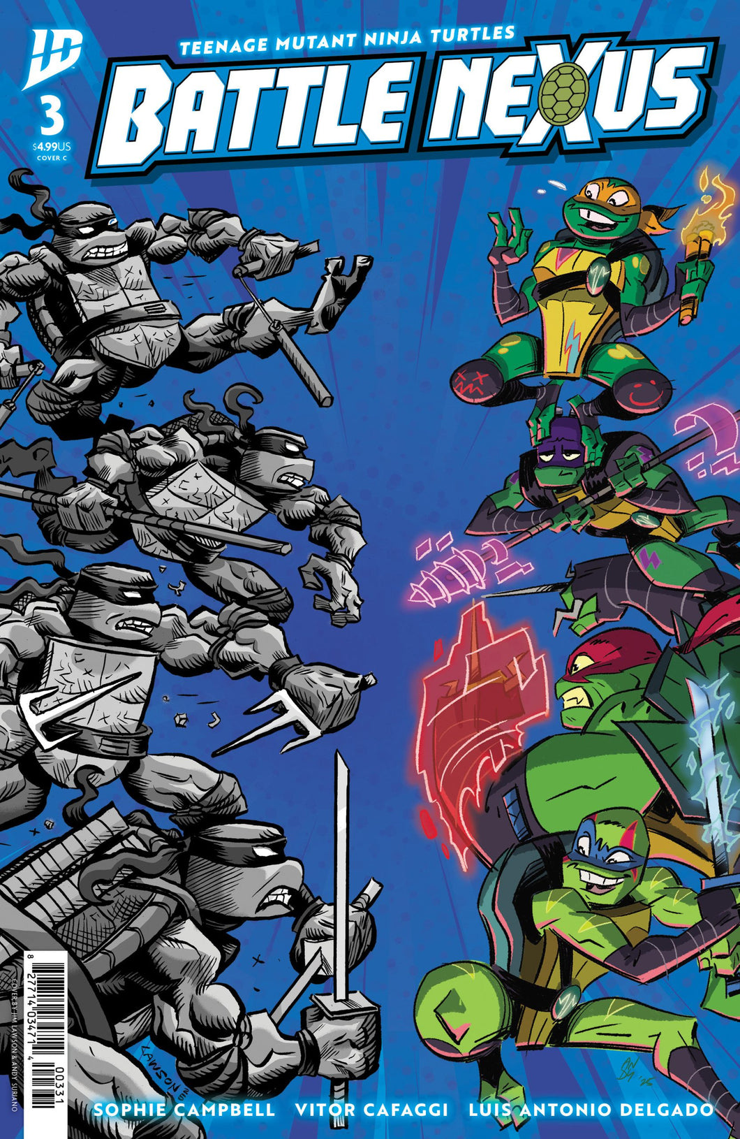 Teenage Mutant Ninja Turtles: Battle Nexus #3 Cover C - Jim Lawson