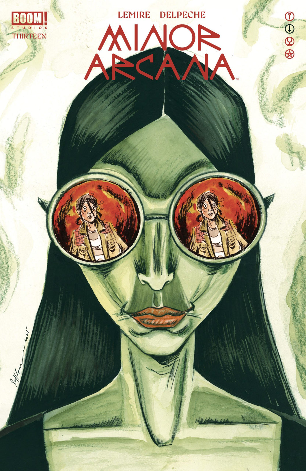 Minor Arcana #13 Cover A - Jeff Lemire