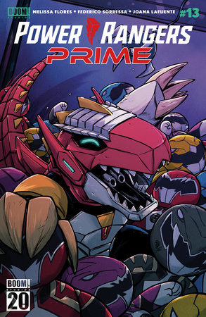 Power Rangers Prime #13 Cover C - Michael Dialynas - BOOM 20th Anniversary Variant