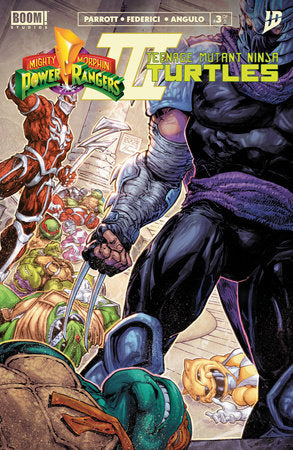 Mighty Morphin Power Rangers / Teenage Mutant Ninja Turtles III #3 Cover B - Freddie Williams II