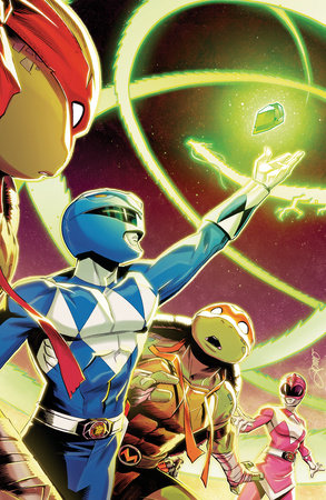 Mighty Morphin Power Rangers / Teenage Mutant Ninja Turtles III #4 Cover D - Alessio Zonno - VIRGIN VARIANT