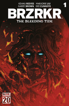BRZRKR: The Bleeding Tide #1 Cover C - Michael Dialynas - BOOM 20TH ANNIVERSARY VARIANT