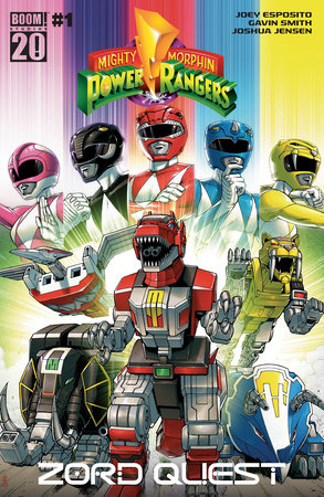 Mighty Morphin Power Rangers: Zord Quest #1 Cover B - Casey W. Coller