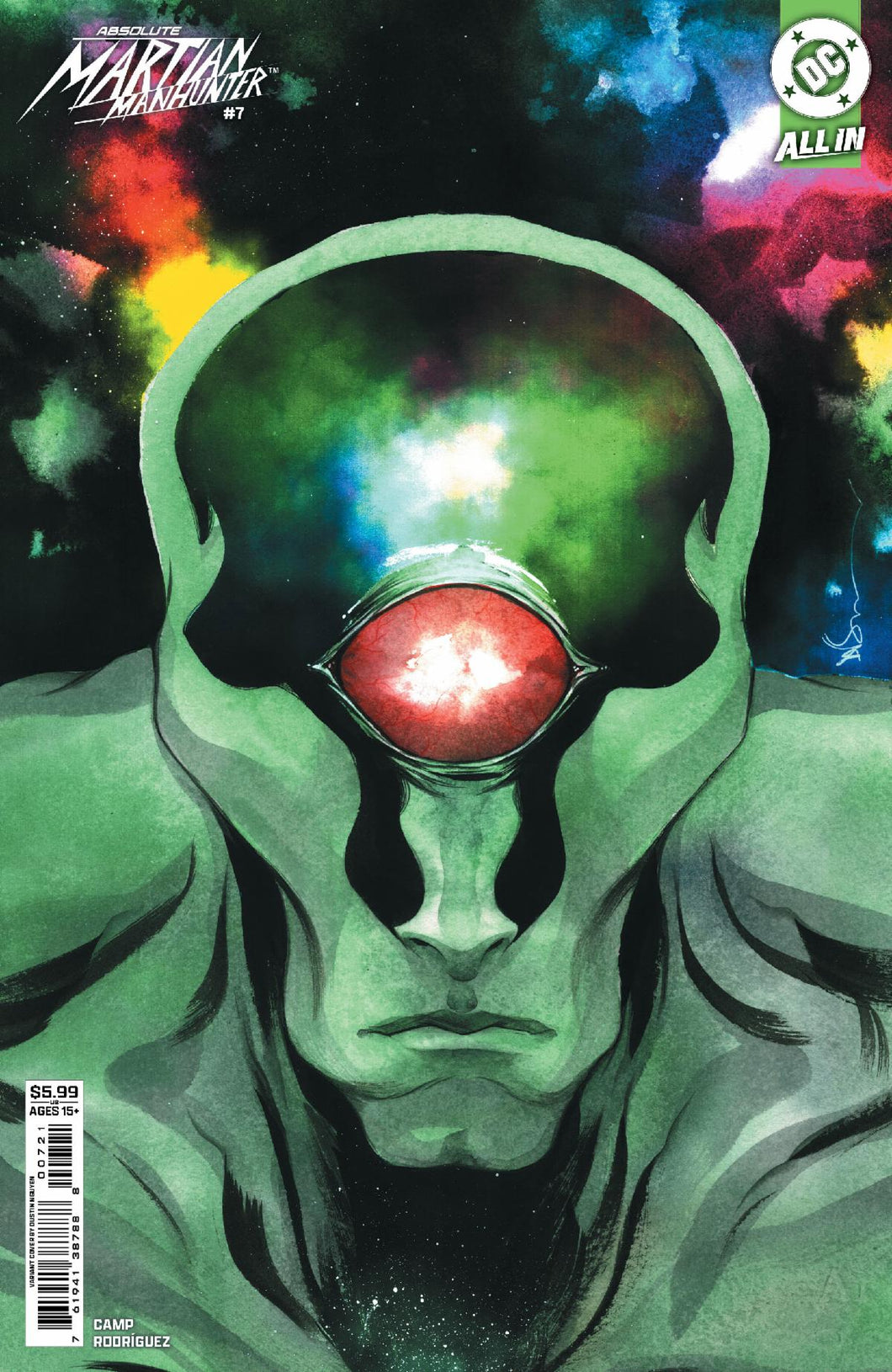 Absolute Martian Manhunter #7 Cover B - Dustin Nguyen