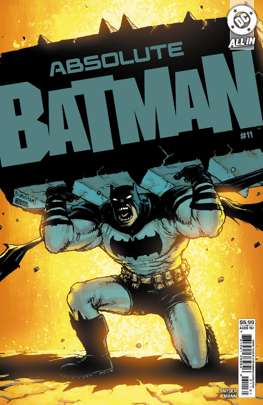 Absolute Batman #11 Cover C - Chris Burnham